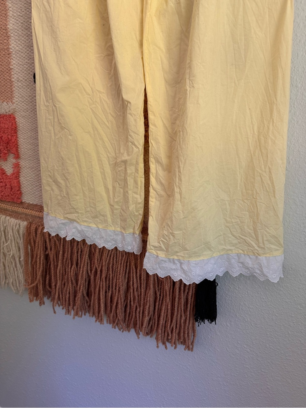 Laneway the Label butter yellow pants - Picture 2 of 5